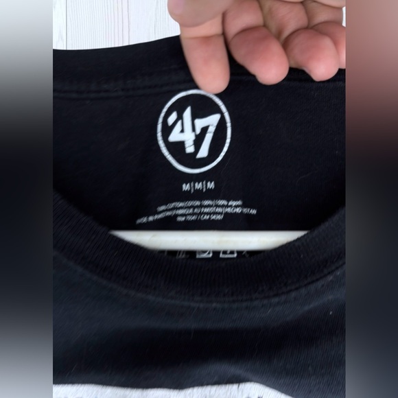 '47 BRAND x SLAM MAGAZINE Mens Black Trae Young Atlanta Hawks Graphic Tee - Picture 7 of 10